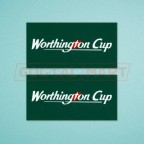 Football League Cup 2003 Worthington Cup Final Sleeve Soccer Patch / Badge 