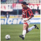 AC Milan 1995-1996 Baggio #18 Homekit Nameset Printing  