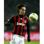 AC Milan 2008-2009 Inzaghi #9 Homekit Nameset Printing