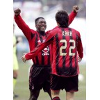 AC Milan 2004-2007 Kaka #22 Homekit Nameset Printing 