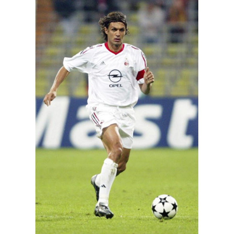 Maldini #3 2002-2004 AC Milan Homekit Nameset Printing 
