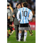 Argentina Messi #10 World Cup 2010 Homekit Nameset Printing 
