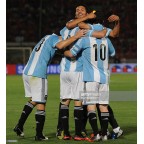 Argentina 2012 Messi #10 Homekit - Semi final Nameset Printing