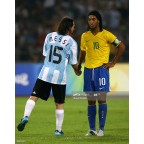 Argentina 2008 Messi #15 Olympic Beijing Homekit Nameset Printing