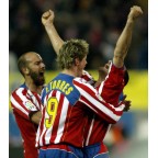 Atletico Madrid 2004-2005 F. Torres #9 Homekit Nameset Printing