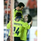 Barcelona 2004-2006 Iniesta #24 Awaykit Nameset Printing