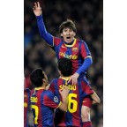Barcelona 2010-2011 Messi #10 Homekit Nameset Printing