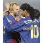Barcelona 2006-2007 Ronaldinho #10 Champions League Homekit Nameset Printing
