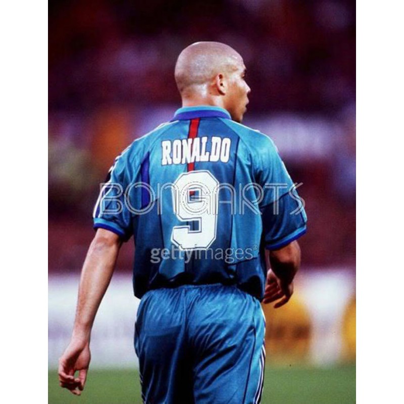 Barcelona 96/97 #9 RONALDO UEFA Cup Winners Cup Final Awaykit Nameset Printing 