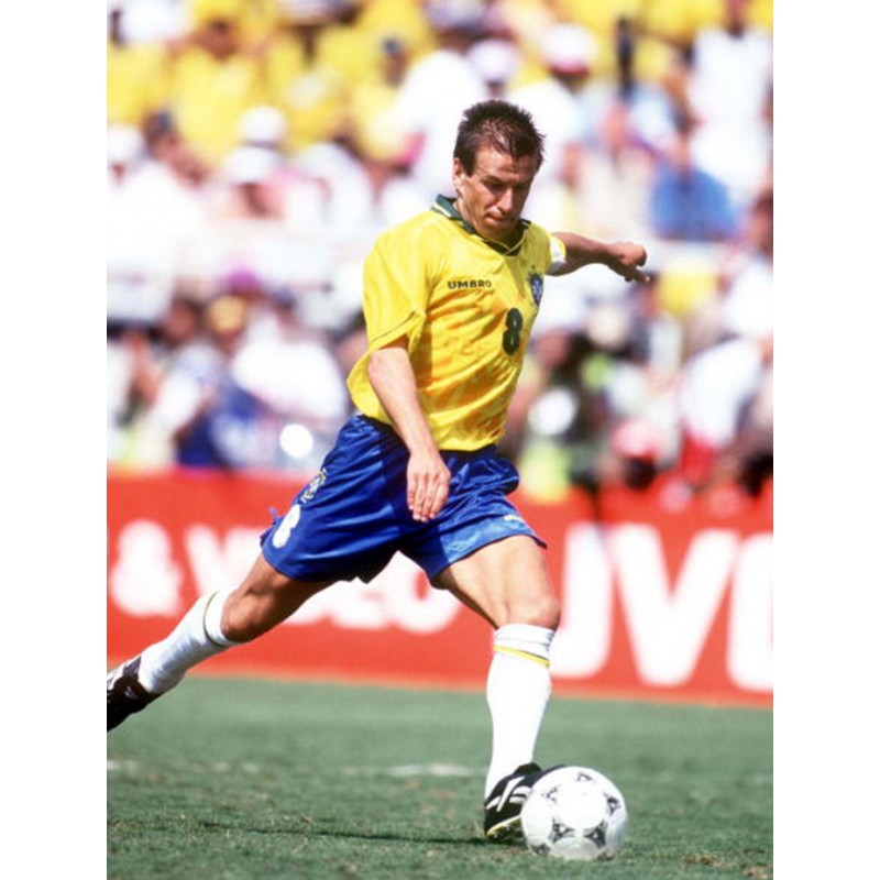 Brazil 1994 Dunga #8 World Cup Homekit Nameset Printing 