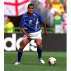 Brazil 2002 Rivaldo #10 World Cup Awaykit Nameset Printing 