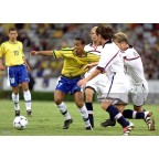 Brazil 1998 Ronaldinho #7 World Cup Homekit Nameset Printing