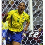 Brazil 2002 Ronaldo #9 World Cup Homekit Nameset Printing 