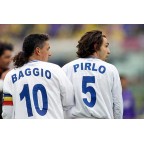 Brescia 2000-2001 Baggio #10 Awaykit Nameset Printing 