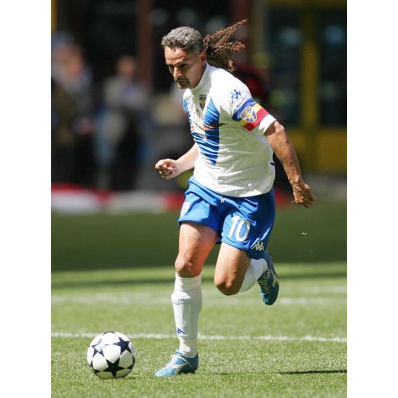 Maillot Brescia Réplique Signé Baggio - Certificat D'Authenticité - Occasion