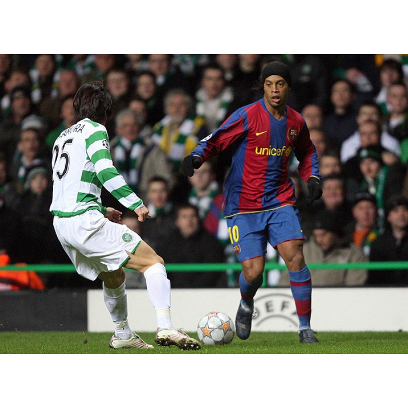 Celtic 2006-2008 Nakamura #25 Homekit Nameset Printing
