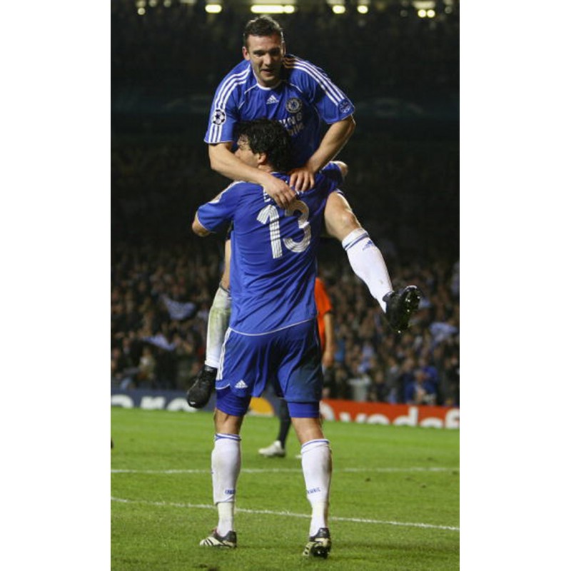 Chelsea 2006-2007 Ballack #13 Champions League Home/ Awaykit Nameset Printing 