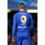 Chelsea 2012-2013 Torres #9 Champions League Homekit Nameset Printing 