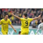Dortmund 2012-2014 Lewandowski #9 Homekit Nameset Printing