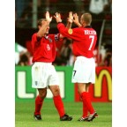 England 2000 Beckham #7 EURO Awaykit Nameset Printing 