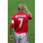 England 2004-2006 Beckham #7 Awaykit Nameset Printing 
