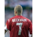 England 2004-2006 Beckham #7 Awaykit Nameset Printing 