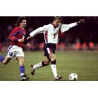England 1998 Beckham #7 World Cup Homekit Nameset Printing 
