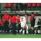 England 1998 Beckham #7 World Cup Homekit Nameset Printing 