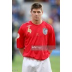 England 2006-2008 Gerrard #4 Awaykit Nameset Printing