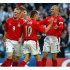 England 2004-2006 Owen #10 Awaykit Nameset Printing 