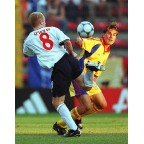 England 2000 Scholes #8 EURO Homekit Nameset Printing 