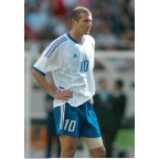 France 2004 Zidane #10 EURO Awaykit Nameset Printing 