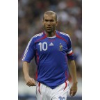 France 2006 Zidane #10 World Cup Homekit Nameset Printing 
