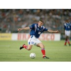 France 1996 Zidane #10 EURO Homekit Nameset Printing 