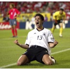 Germany 2002 Ballack #13 World Cup Homekit Nameset Printing 