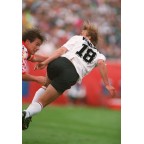 Germany 1994 Klinsmann #18 World Cup Awaykit Nameset Printing 