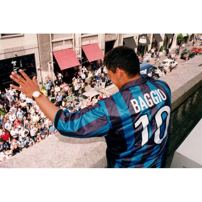 Inter Milan 1998-1999 Baggio #10 Homekit Nameset Printing
