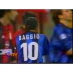 Inter Milan 1999-2000 Baggio #10 Homekit Nameset Printing
