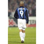 Inter Milan 2000-2001 Ronaldo #9 Homekit Nameset Printing