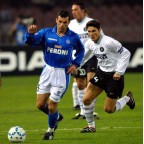 Inter Milan 2000-2002 J.Zanetti #4 Awaykit Nameset Printing