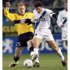 Inter Milan 2002-2004 J.Zanetti #4 Awaykit Nameset Printing
