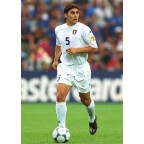 Italy 2000 Cannavaro #5 EURO Awaykit Nameset Printing 