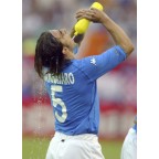 Italy 2002 Cannavaro #5 World Cup Homekit Nameset Printing 
