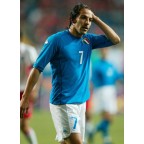 Italy 2002 Del Piero #7 World Cup Homekit Nameset Printing 