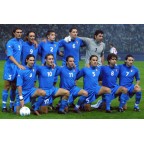 Italy 2000 Inzaghi #9 EURO Awaykit Nameset Printing 