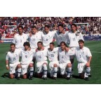 Italy 1998 Nesta #6 World Cup Awaykit Nameset Printing 