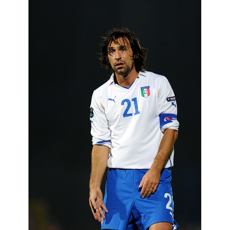 Italy Pirlo #21 World Cup 2010 Homekit Nameset Printing 