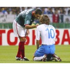 Italy 2002 Totti #10 World Cup Awaykit Nameset Printing 