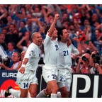 Italy 2000 Totti #20 EURO Awaykit Nameset Printing 