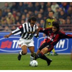 Juventus 2001-2002 Davids #26 Homekit Nameset Printing 